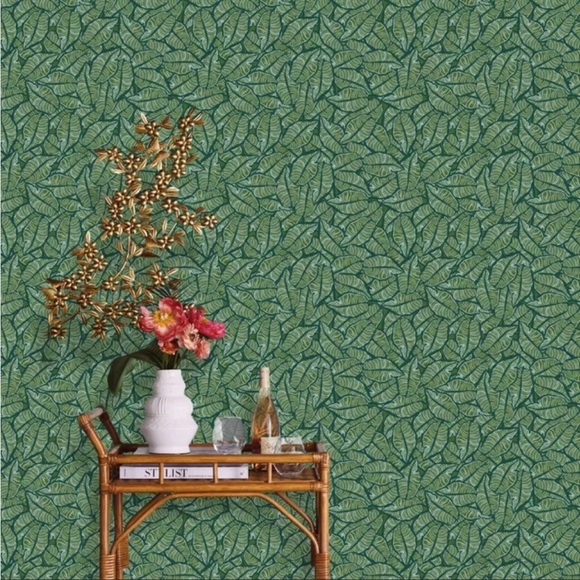Opalhouse Wall Decor 3 Rolls Layered Leaves Peel Stick Wallpaper